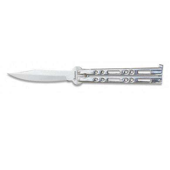 Navaja Abanico Zamak Classic Silver 10