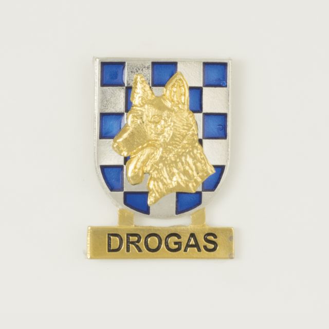 Guides canins à plaque distinctifs DROGAS