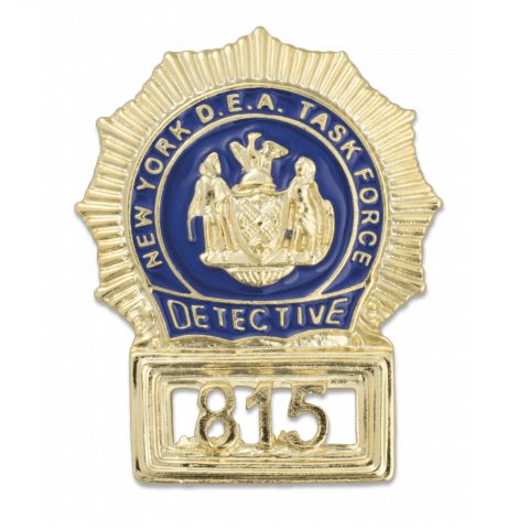 Insigne de portefeuille US NEW YORK Detective