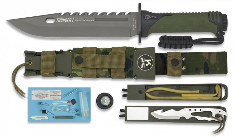 Cuchillo THUNDER I. Camo Esp. h: 20