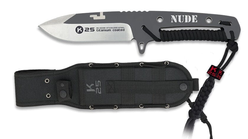 Cuchillo K25 Encordado.NUDE. 23.5cm
