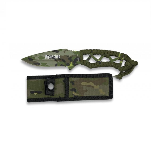 Couteau tactique camouflage APALACHEE