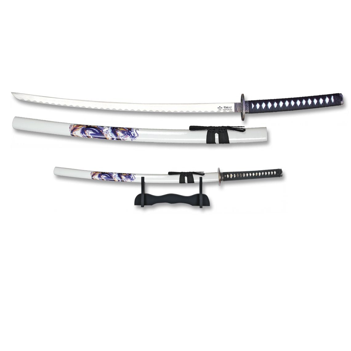 Katana Hojo Masako Acero Carbono con Peana