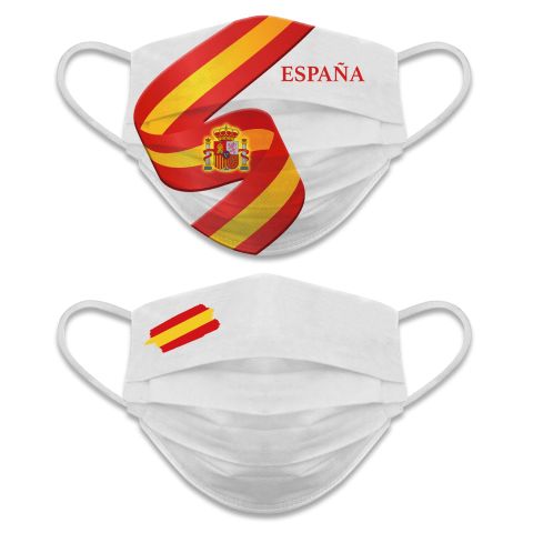 MÁSCARA REUTILIZÁVEL REVERSÍVEL Branco Espanha