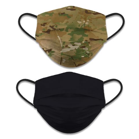 MASCARILLA REUTILIZABLE REVERSIBLE CAMO-NEGRO