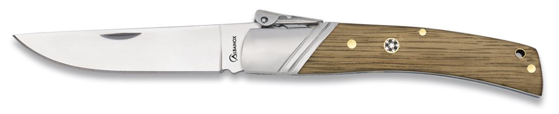 Navaja de Palanquilla - Madera Cebra Decorada 9 cm