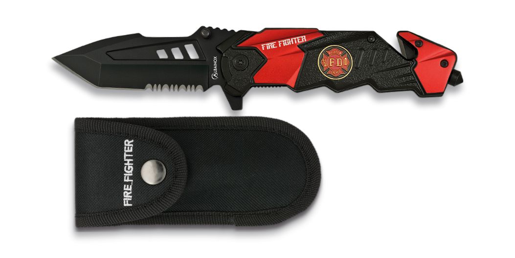 Navaja Albainox FIRE FIGHTER. 8.5 cm