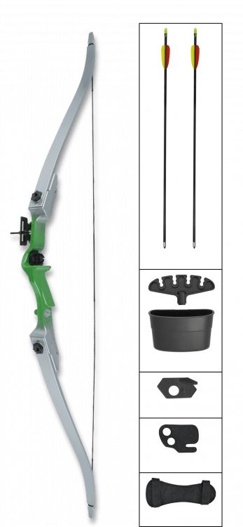 Pack ARCO RECURVO 20 Lbs Plata