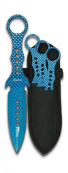 Set de 3 Cuchillos Lanzadores Rain Blue – 19 cm