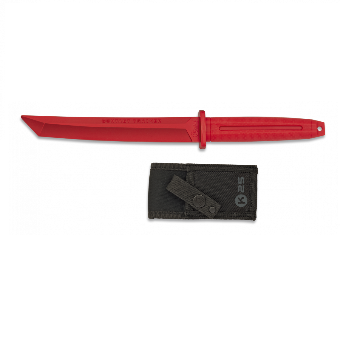 Cuchillo Entrenamiento k25 rojo