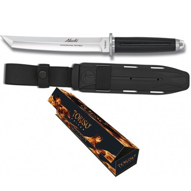 Cuchillo TOKISU Akechi 19.4 cm Cuchillo Táctico ARTE y ACERO 