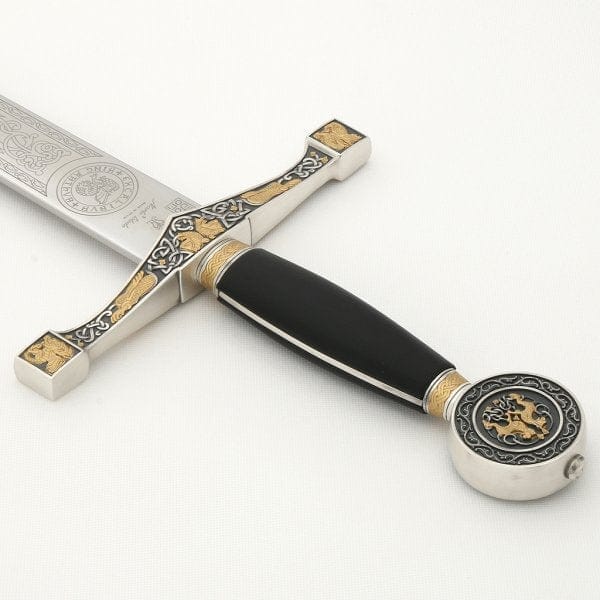 Espada Excálibur Oro y Plata