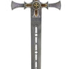 Espada Templaria Acero de Damasco 120 cm