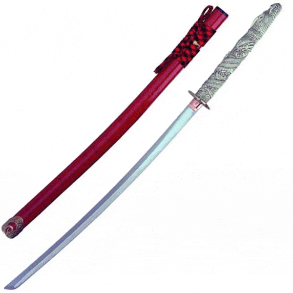 Katana Dragón Roja