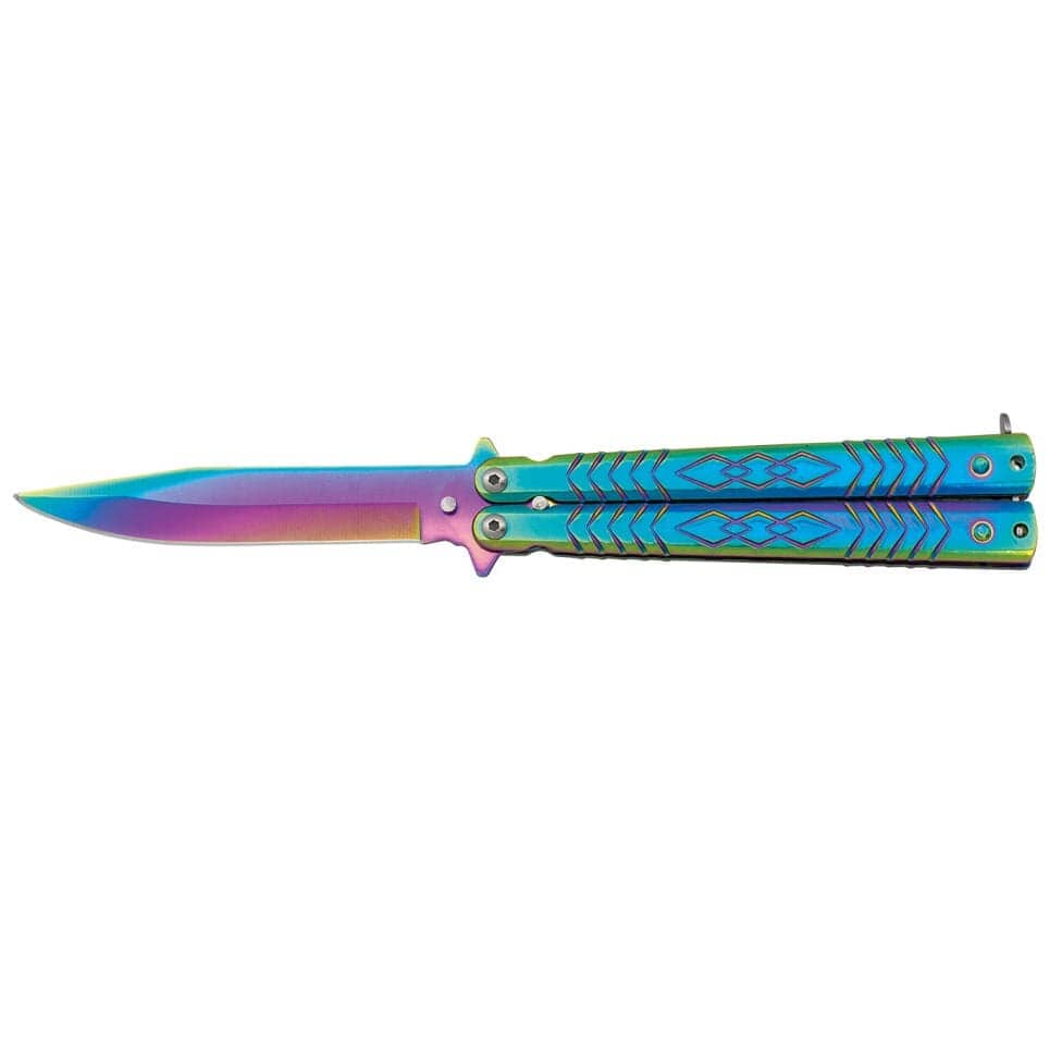 Navaja ABANICO RAINBOW Classic Abanico ARTE y ACERO 