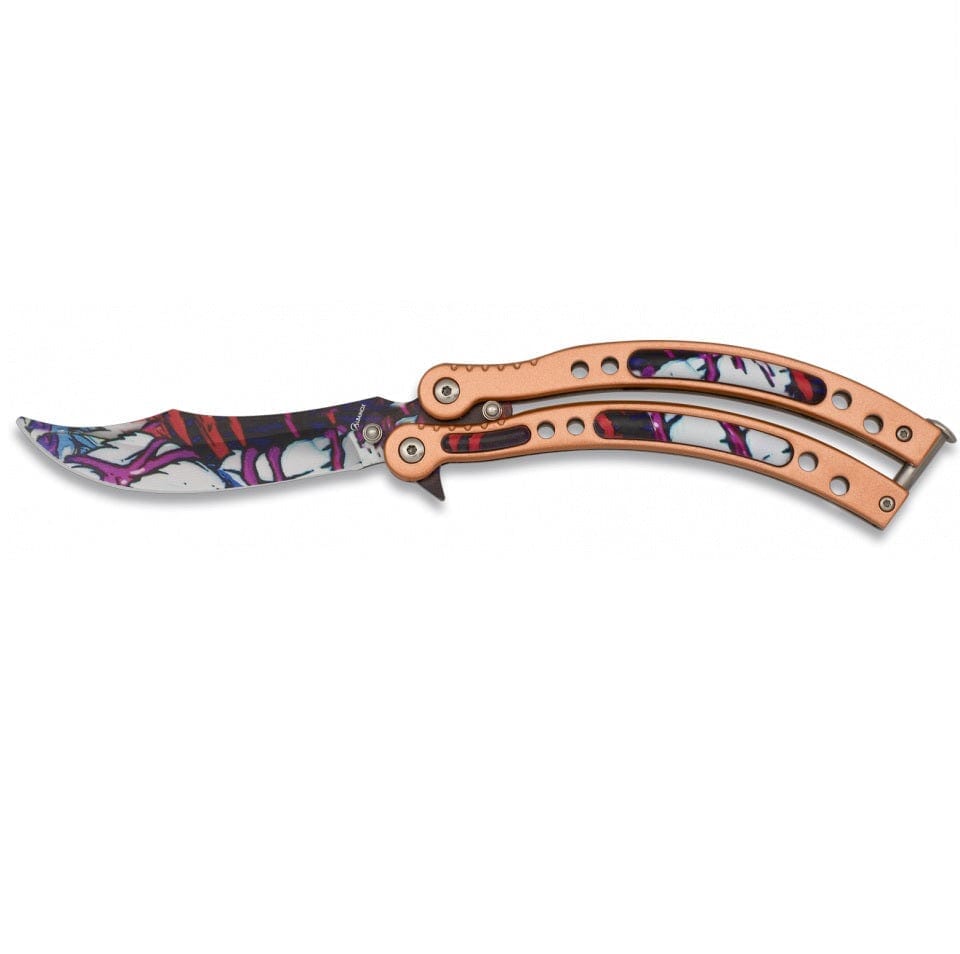 Navaja Abanico Fantasy