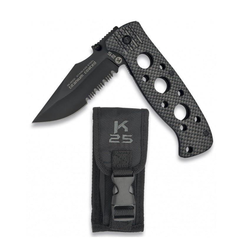 Navaja Táctica K25 PHYTON CARBON